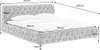 riess-ambiente Bett MODERN BAROCK 160x200cm grau Samt Produktbild-Vorschau 9