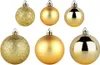 Boules de Noël incassables dorées 4/6 cm 100 pcs. Voir les images du produit 4