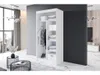 Easy4You P3 100 cm Weiß Schiebetüren Kleiderschrank Produktbild-Vorschau 4