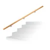 Relaxdays Poręcz drewniana, buk, 2000 mm/200 cm/2 m, uchwyt Podgląd zdjęcia produktu 1