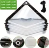 Jayseuw Telone trasparente impermeabile in PVC con Anteprima dell’immagine prodotto 1