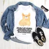 Mr. & Mrs. Panda Größe L T-Shirt Corgie - Weiß - Geschenk, Produktbild-Vorschau 3