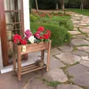 ECODECO Hochbeet aus Holz, Blumenkasten Balkon Terrasse, Produktbild-Vorschau 9
