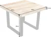 Solidny stolik kawowy IRON CRAFT 60cm drewno mango Podgląd zdjęcia produktu 11