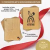 Ostergrusskarten 12er Kraftpapier Oster Karten Set - Ostern Produktbild-Vorschau 2