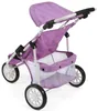 Poussette double tout-terrain, couleur lilas Voir les images du produit 3