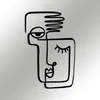 Wallity, Dekoratives Wandaccessoire aus Metall, Cara mia, Produktbild-Vorschau 5