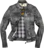 Black-Cafe London Shona II Damen Motorrad Lederjacke, M Produktbild-Vorschau 2