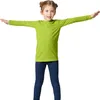 Langarm-Shirt Kinder - hellgrün, 140 (10-12 Jahre) Produktbild-Vorschau 3