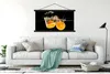 MuchoWow® Textilposter Orange - Stillleben - Wasser - Produktbild-Vorschau 3