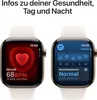 Two Apple Watches are shown side-by-side, displaying different health-related watch faces. Anteprima dell’immagine prodotto