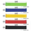 Fitnessband 5er Set Fitnessbänder Trainingsbänder Produktbild-Vorschau 2