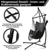 Jayseuw Structure pour fauteuil suspendu Structure pour Voir les images du produit 4