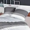 Janine Bettwäsche DAVOS Biber BL 135x200 cm silber Produktbild-Vorschau 4
