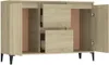 vidaXL Credenza rovere Sonoma 102x35x70 cm Materiale a base Anteprima dell’immagine prodotto 4