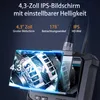 Endoskopkamera 8mm, IP67 wasserdicht, 4,3" IPS Bildschirm, Produktbild-Vorschau 7