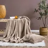 Koc MONTE 75x150 cm Taupe mikrofibra 260 g/m² – miękki, Podgląd zdjęcia produktu 3
