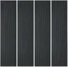 4 x Akustikpaneele 240x60cm aus Ebenholz für Wand Design Produktbild-Vorschau 1