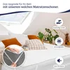 180x 200 Matratzenschoner - Matratzenauflage für Matratzen Produktbild-Vorschau 2