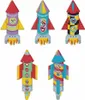 Janod Kreatívna súprava Papierové rakety 7 rokov Náhľad obrázku produktu 8