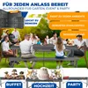 Set da birreria KESSER® 3 pezzi con tavolo e 2 panche | Anteprima dell’immagine prodotto 3