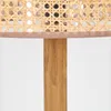 Varoni Boho-Style Stehlampe aus Holz/Wienergeflecht in Produktbild-Vorschau 6