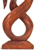 Holz Figur Skulptur Abstrakt Holzfigur Statue Afrika Asia Produktbild-Vorschau 3