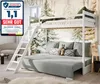 Hochbett 90x200 cm mit Schlafsofa 140x200 cm Couch in Produktbild-Vorschau 1