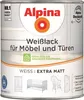 Alpina Weißlack für Möbel & Türen 2 L weiß extra matt Produktbild-Vorschau 6