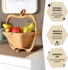 cesto di frutta pieghevole bremermann / design a mela in Anteprima dell’immagine prodotto 2