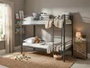 Letto a castello Dixie 90x200cm - metallo - nero opaco Anteprima dell’immagine prodotto 3