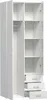 10628 Armoire SPACE Armoire à portes blanc brillant Voir les images du produit 20