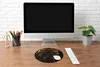MuchoWow® Mauspad Mousepad Frauen - Kopftuch - Gold - Luxus Produktbild-Vorschau 4