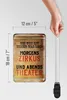 Blechschild Spruch 12x18cm bei uns ist immer was los Zirkus Produktbild-Vorschau 6
