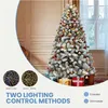 BALCONERA 228cm Künstlicher Weihnachtsbaum mit Schnee & 550 Produktbild-Vorschau 3