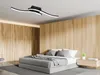 Stropní svítidlo LED - černé - kov - 9 x 56 cm Náhled obrázku produktu 3