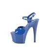 ADORE-709 Damen Sandale von Pleaser, Blau  , EU 42, US 12 Produktbild-Vorschau 3