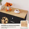 Meuble de rangement COSTWAY pour poubelles de 40 litres, Voir les images du produit 6