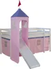Homestyle4u Hochbett 90x200 mit Matratze Turm Rutsche Produktbild-Vorschau 14