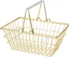 Metalowy kosz Koopman GOLDIE 18x13x8 cm Podgląd zdjęcia produktu 4