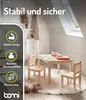 BOMI® Baby Möbel Set 2 Stühle und Tisch Amy aus Kiefer Produktbild-Vorschau 4