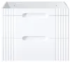Szafka Łazienkowa Biała Pod Umywalkę 80Cm 2 Szuflady Mdf Podgląd zdjęcia produktu 4