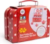 Bigjigs Toys Červená bodkovaná čajová súprava Náhľad obrázku produktu 9