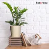 KOTARBAU® Vaso da fiori vintage cachepot in Vetroceramica Anteprima dell’immagine prodotto 2