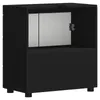 vidaXL Set di mobili da bagno TULUM Black 60 x 34 x 63 cm Anteprima dell’immagine prodotto 7
