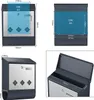 Wiltec Designer Briefkasten V36 Anthrazit und Edelstahl 305 Produktbild-Vorschau 6