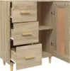 vidaXL Príborník Sonoma Dub 69,5x34x90 cm odvodený výrobok Náhľad obrázku produktu 6