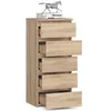 Kommode mit 5 Schubladen Kommode Organizer Kommode mit Produktbild-Vorschau 2