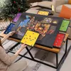 Plateau de puzzle pliable avec 6 tiroirs colorés, table de Voir les images du produit 9
