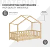 ML-Design detská posteľ domček posteľ 70x140 cm prírodná, Náhľad obrázku produktu 5